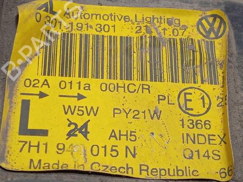 Left headlight VW TRANSPORTER T5 Van (7HA, 7HH, 7EA, 7EH) 2.5 TDI | BP15374399C28