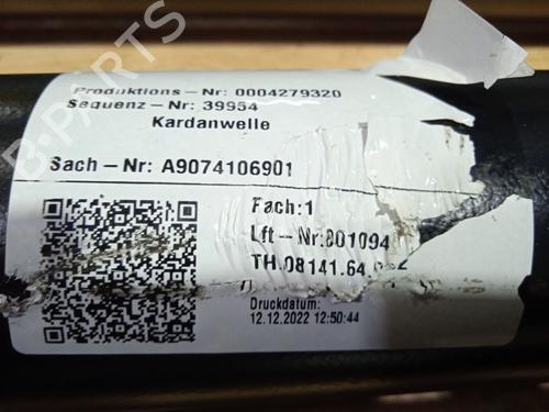 Driveshaft MERCEDES-BENZ SPRINTER 4-t Van (B907, B910) 419 CDI RWD (907.643, 907.645, 907.647) | BP26208567M37 - Image 10