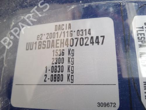 Left taillight DACIA SANDERO 1.4 (BS0C, BS0A, BS0G, BS1F, BS0E) | BP32980802C34  - Image 12