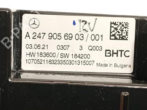 Climate control MERCEDES-BENZ CLA (C118) CLA 250 e (118.386) | BP36327515I5 - Image 5