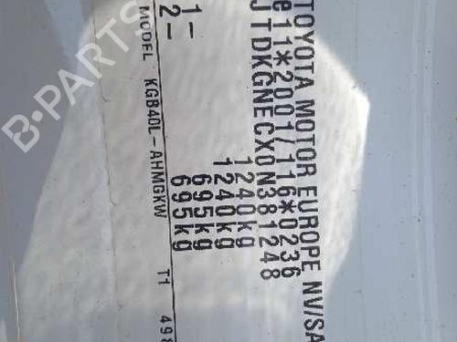 Rudehejsemekanisme ventre foran TOYOTA AYGO (_B4_) 1.0 (KGB40) | BP15136465C22 