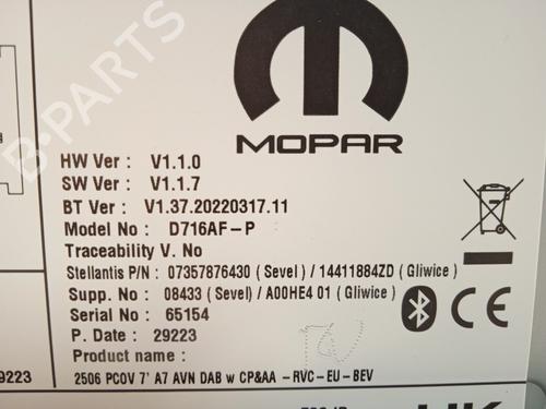 Electronic module OPEL MOVANO C Van (U9) 2.2 D | BP26209068M83 