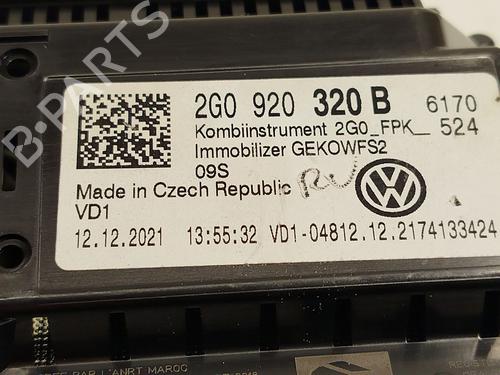 Instrument cluster VW T-CROSS (C11, D31) 1.5 TSI | BP26208639C47
