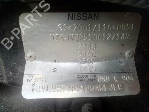Right rear brake caliper NISSAN PATHFINDER III (R51) 2.5 dCi | BP11561442M106