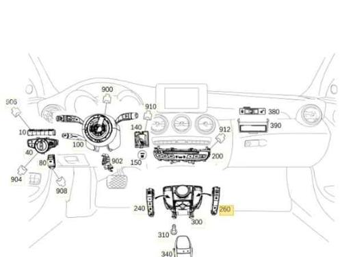 Switch MERCEDES-BENZ C-CLASS (W205) C 220 BlueTEC / d (205.002, 205.004) | BP17523709I30