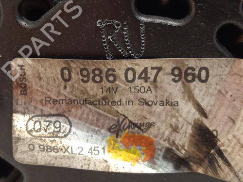 Alternator FORD TOURNEO CONNECT / GRAND TOURNEO CONNECT V408 MPV 1.6 TDCi | BP24429584M7 