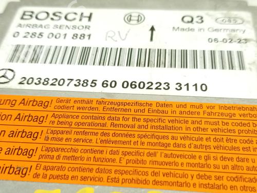 ECU airbags MERCEDES-BENZ CLK (C209) CLK 320 CDI (209.320) | BP29199797M53 