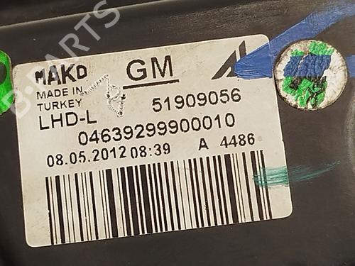 Left headlight OPEL COMBO Box Body/MPV (X12) 1.3 CDTI (B05) | BP33288437C28 - Image 4