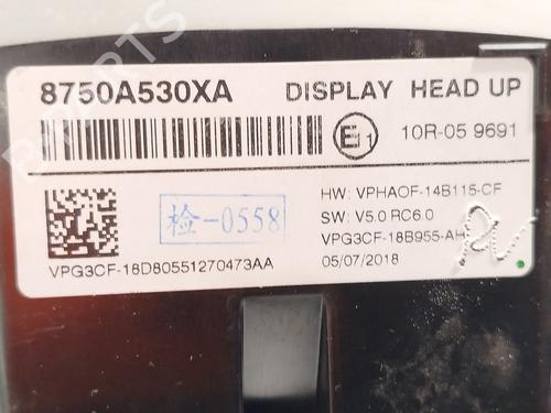 Display monitor MITSUBISHI ECLIPSE CROSS (GK_, GL_) 1.5 T-Mivec | BP24850587C48 