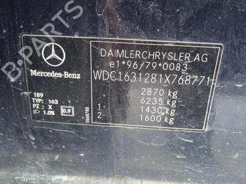 ECU airbags MERCEDES-BENZ M-CLASS (W163) ML 400 CDI (163.128) | BP9830518M53 