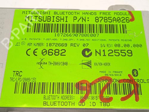 Electronic module MITSUBISHI ASX (GA_W_) | BP18839234M83