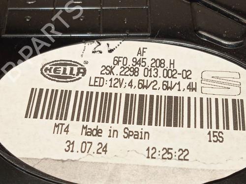 Right taillight SEAT IBIZA V (KJ1, KJG) 1.0 TSI | BP29807137C35 
