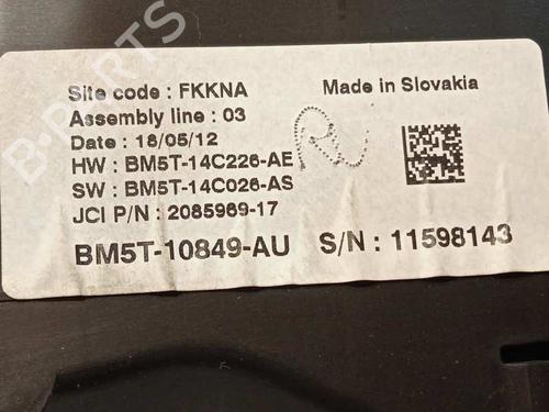 Instrument cluster FORD FOCUS III 1.0 EcoBoost | BP7989260C47