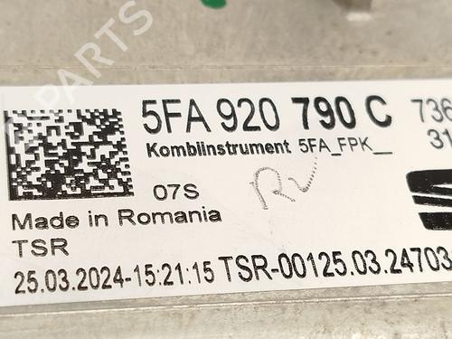Instrument cluster SEAT LEON Sportstourer (KL8, KLD)  | BP21176195C47 