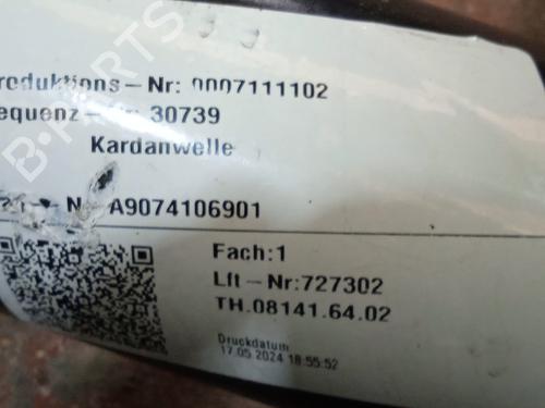 Driveshaft MERCEDES-BENZ SPRINTER 4-t Van (B907, B910) 419 CDI RWD (907.643, 907.645, 907.647) | BP30173763M37