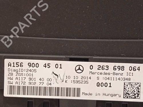 Instrument cluster MERCEDES-BENZ GLA-CLASS (X156) GLA 200 CDI / d (156.908) | BP9823240C47 
