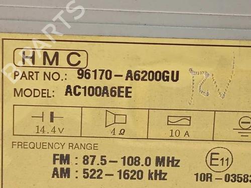 Radio HYUNDAI i30 (GD)  | BP9817909E6 