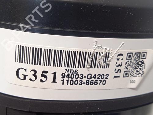 Instrument cluster HYUNDAI i30 (PDE, PD, PDEN) 1.0 T-GDI | BP26599646C47