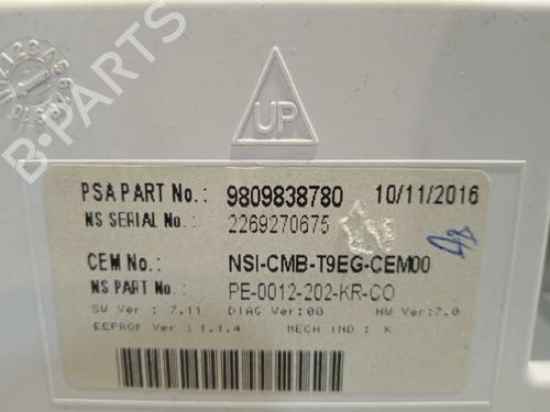 Instrument cluster PEUGEOT 308 II (LB_, LP_, LW_, LH_, L3_) 2.0 BlueHDi 150 | BP6161335C47 