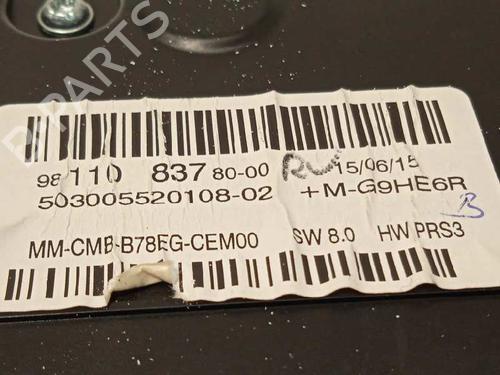 Instrument cluster CITROËN C4 SPACETOURER (3D_) 1.6 BlueHDi 120 | BP8236353C47 