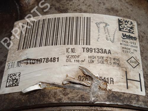 AC compressor DACIA SANDERO II TCe 90 (B8M1, B8MA, B8AC) | BP21385372M34 