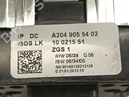 Left front window switch MERCEDES-BENZ C-CLASS (W204) C 220 CDI (204.002) | BP36564472I27  - Image 6