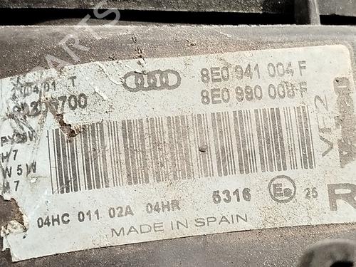 Højre forlygte AUDI A4 B6 Avant (8E5)  | BP25626794C29 