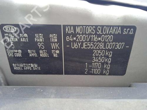 Left headlight KIA SPORTAGE II (JE_, KM_) 2.0 i 16V | BP16767154C28