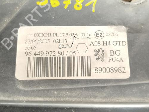 Left headlight PEUGEOT 1007 (KM_) 1.4 HDi | BP29402800C28