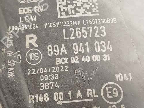 Right headlight AUDI Q4 E-TRON Sportback (F4N) 40 | BP28107373C29