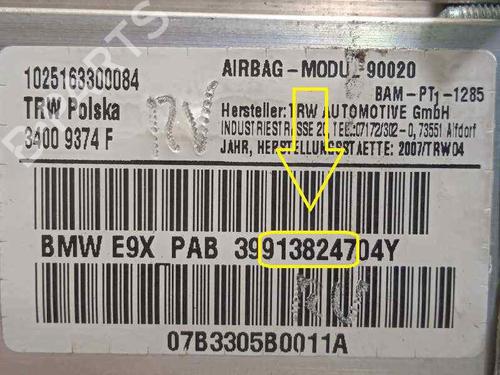 Passasjer kollisjonspute BMW 3 (E90) 320 d | BP13646812C10 