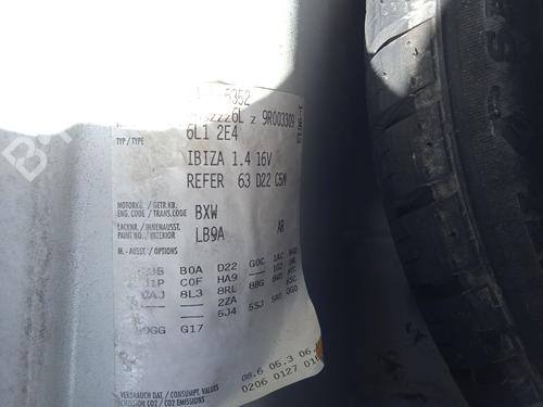 Left headlight SEAT IBIZA III (6L1) 1.4 16V | BP28839671C28 