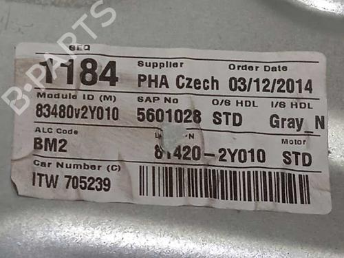 Rear right window mechanism HYUNDAI ix35 (LM, EL, ELH) 1.7 CRDi | BP17896495C25 