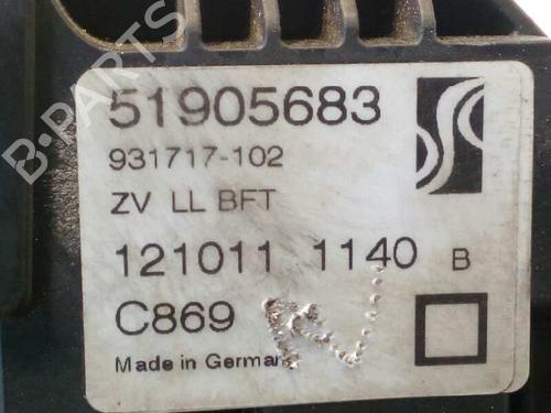 Front right lock FIAT PUNTO EVO (199_) 1.3 D Multijet (199AXC1A, 199BXC1A, 199AXT1A, 199BXT1A) | BP3686142C97 