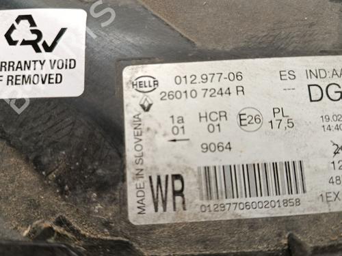 Right headlight RENAULT CAPTUR I (J5_, H5_) 1.2 TCe 120 | BP36014622C29  - Image 5