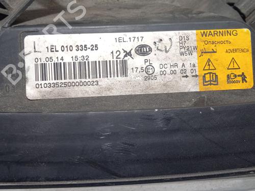 Left headlight NISSAN QASHQAI / QASHQAI +2 I (J10, NJ10, JJ10E) 2.0 dCi | BP28114393C28 