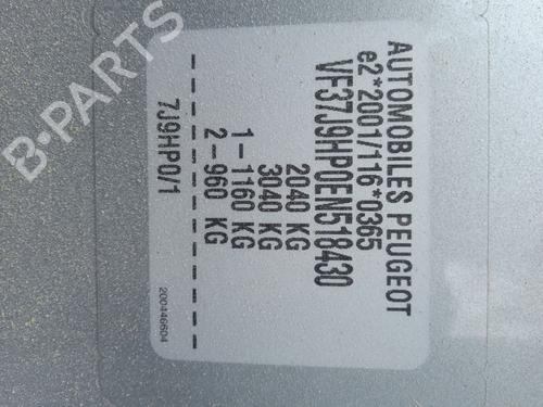 Dør højre bagtil PEUGEOT PARTNER Tepee 1.6 HDi 90 | BP25870917C5 