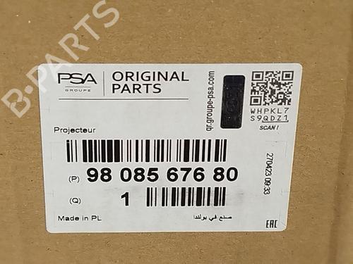 Højre forlygte CITROËN JUMPY III Van (V_) 2.0 BlueHDi 120 | BP29277543C29