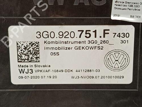Instrument cluster VW PASSAT B8 Variant (3G5, CB5) 2.0 TDI | BP39502522C47 - Image 6