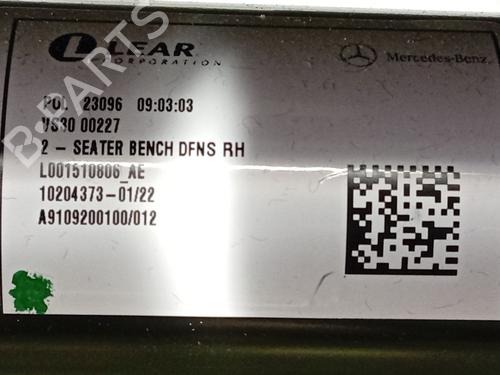 Right front seat MERCEDES-BENZ SPRINTER 4-t Van (B907, B910) 419 CDI RWD (907.643, 907.645, 907.647) | BP32340593C16