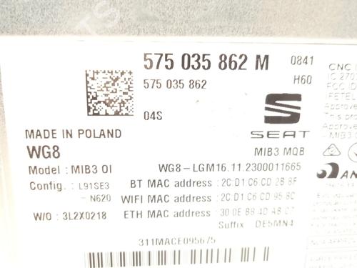 Electronic module SEAT IBIZA V (KJ1, KJG) 1.0 TSI | BP28099477M83 