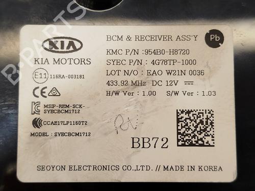 Electronic module KIA RIO IV (YB, SC, FB) 1.0 T-GDI 120 Eco-Dynamics+ | BP34644952M83 - Image 4