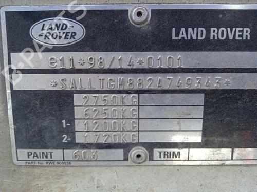 Climate control LAND ROVER DISCOVERY II (L318) 2.5 Td5 4x4 | BP8267707I5 