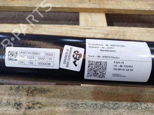Driveshaft MERCEDES-BENZ SPRINTER 4-t Van (B907, B910) 419 CDI RWD (907.643, 907.645, 907.647) | BP26209808M37  - Image 9