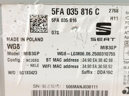 Electronic module CUPRA LEON Sportstourer (KL8, KU8, KUD) 1.5 eTSI | BP31949782M83  - Image 5