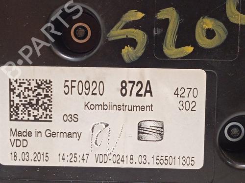 Instrument cluster SEAT LEON ST (5F8) 2.0 TDI | BP18262123C47 