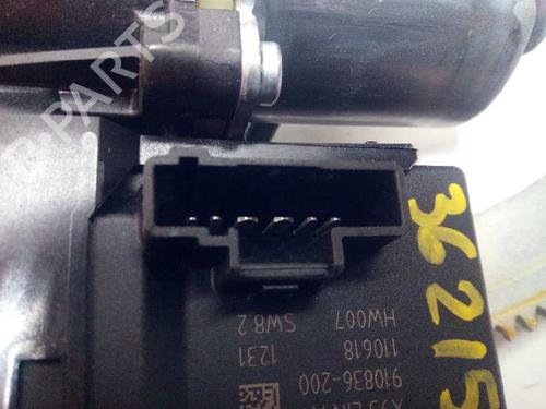 Rear right window mechanism RENAULT SCÉNIC III (JZ0/1_) 1.6 dCi (JZ00, JZ12) | BP5765879C25 