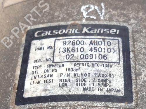 AC compressor NISSAN X-TRAIL I (T30) 2.5 4x4 | BP29823387M34