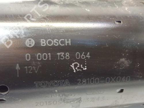 Starter TOYOTA AURIS Estate (_E18_) 1.6 D4-D (WWE185_) | BP7657486M8 