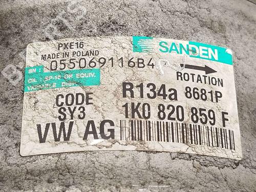 AC compressor VW PASSAT B6 Variant (3C5) 1.9 TDI | BP39201798M34 - Image 5